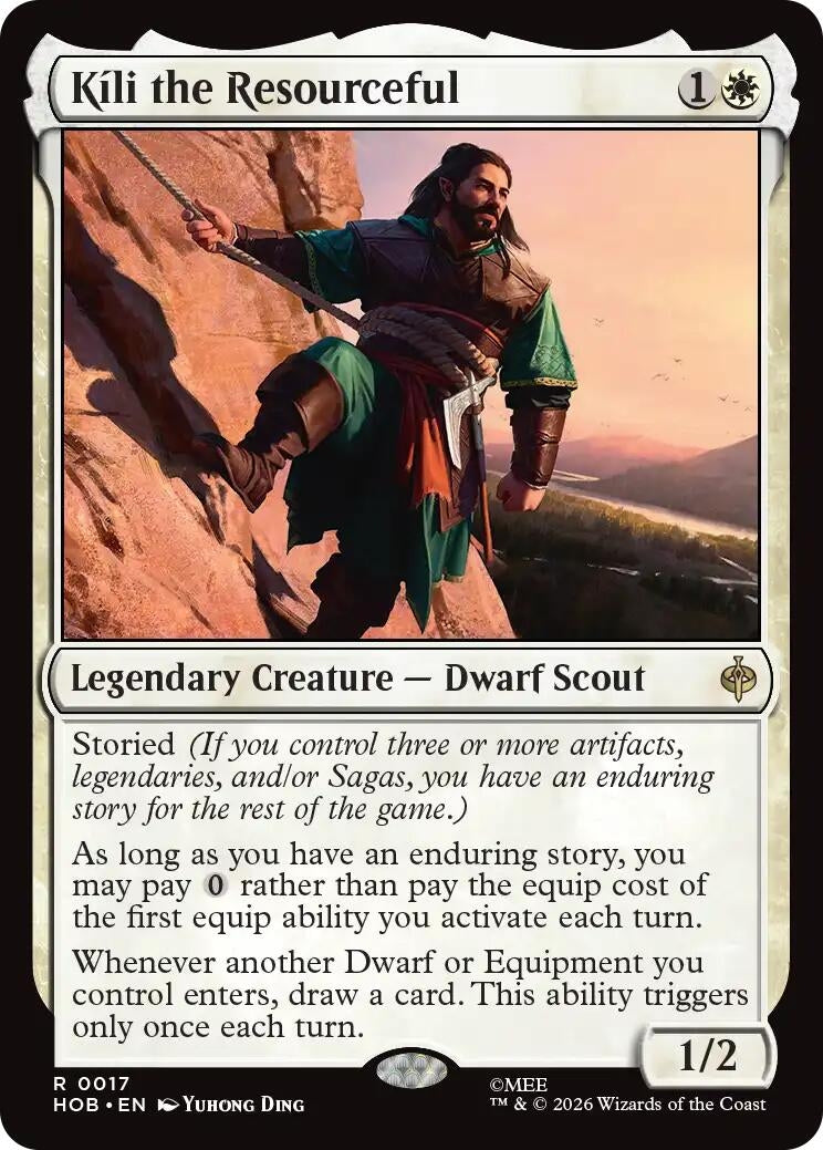 Image for Kili the Resourceful (17) [The Hobbit] - Magic: The Gathering
