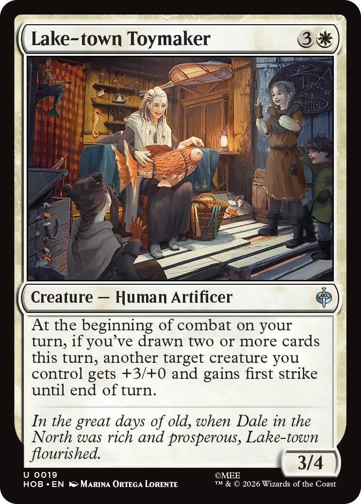 Image for Lake-town Toymaker (19) [The Hobbit] - Magic: The Gathering