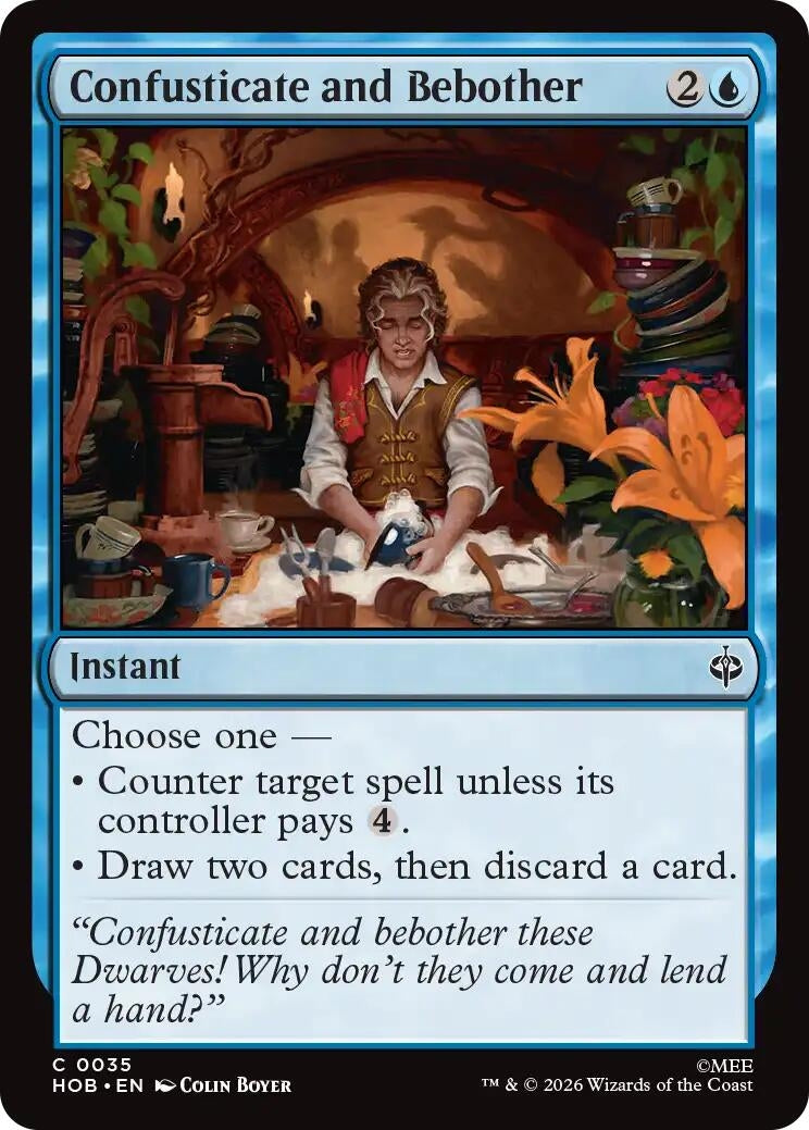 Image for Confusticate and Bebother (35) [The Hobbit] - Magic: The Gathering