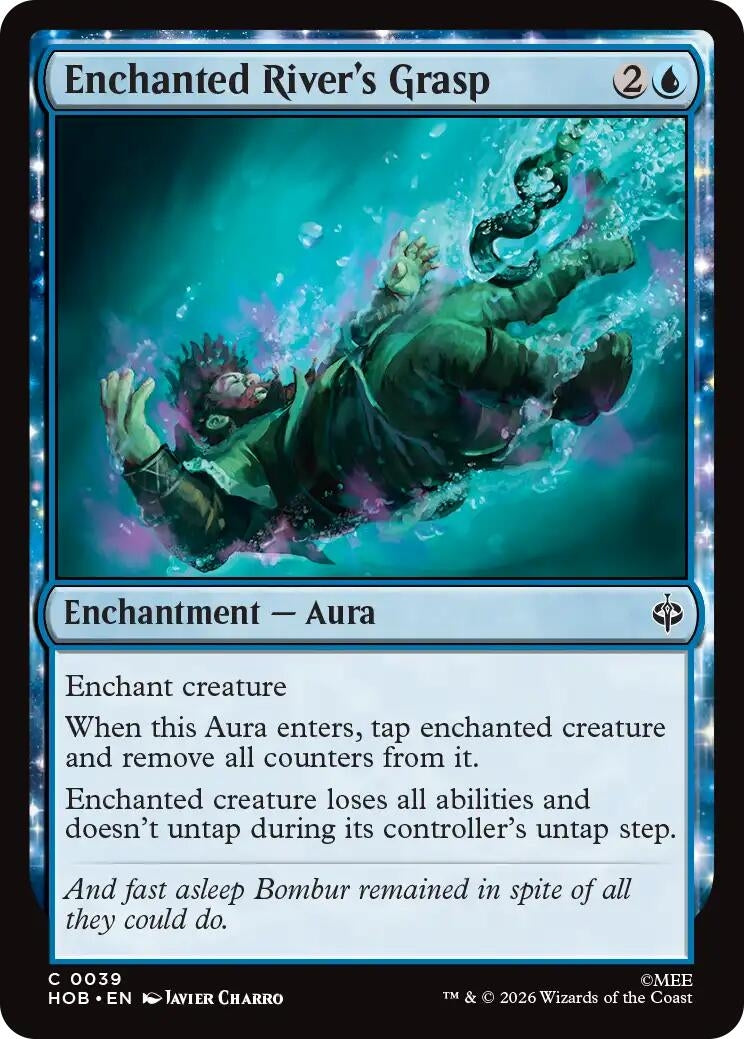 Image for Enchanted River's Grasp (39) [The Hobbit] - Magic: The Gathering