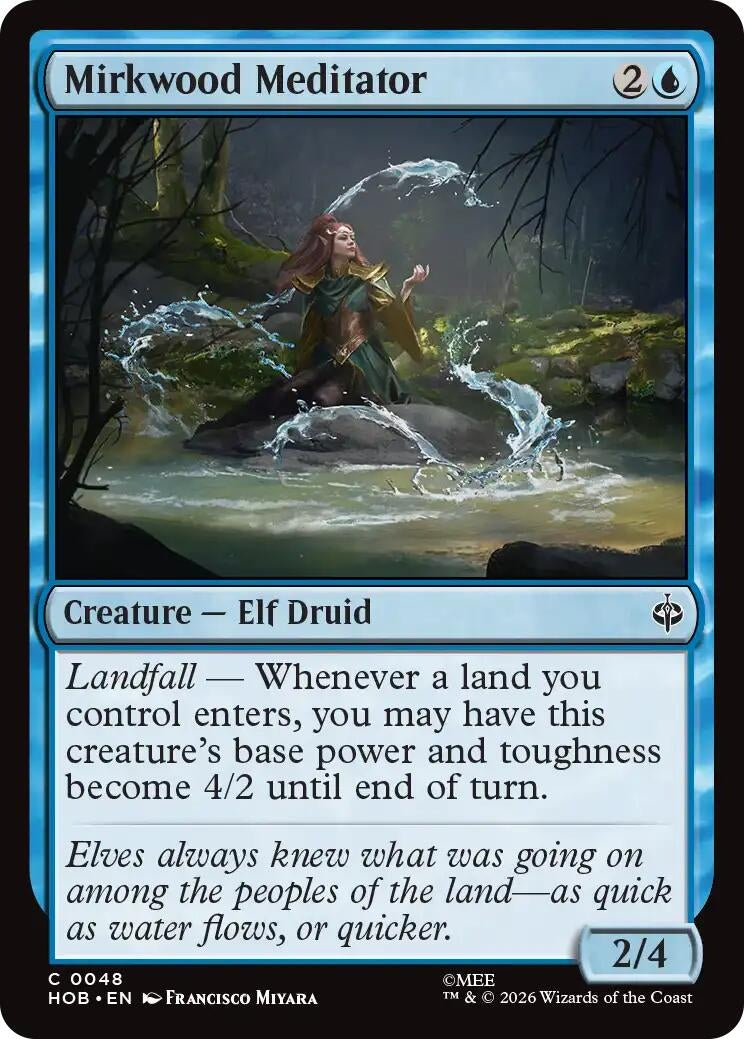 Image for Mirkwood Meditator (48) [The Hobbit] - Magic: The Gathering