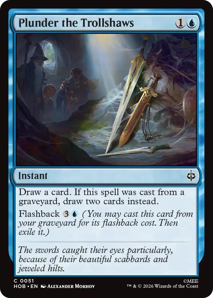 Image for Plunder the Trollshaws (51) [The Hobbit] - Magic: The Gathering