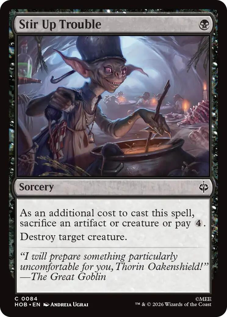 Image for Stir Up Trouble (84) [The Hobbit] - Magic: The Gathering
