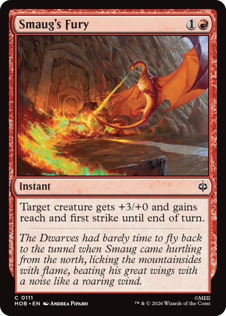 Image for Smaug's Fury (111) [The Hobbit] - Magic: The Gathering