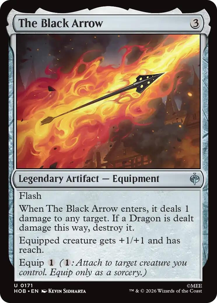 Image for The Black Arrow (171) [The Hobbit] - Magic: The Gathering