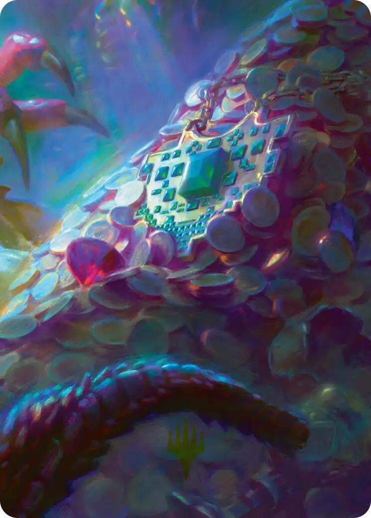 Image for Necklace of Girion Art Card (12/12) (12) [Art Series: The Hobbit] - Magic: The Gathering