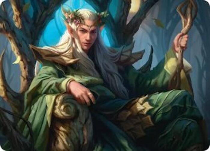 Image for Thranduil, the Elvenking Art Card (22) [Art Series: The Hobbit] - Magic: The Gathering