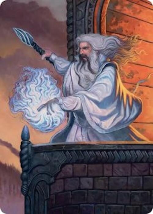 Image for Saruman of Many Colors Art Card (35) [Art Series: The Hobbit] - Magic: The Gathering