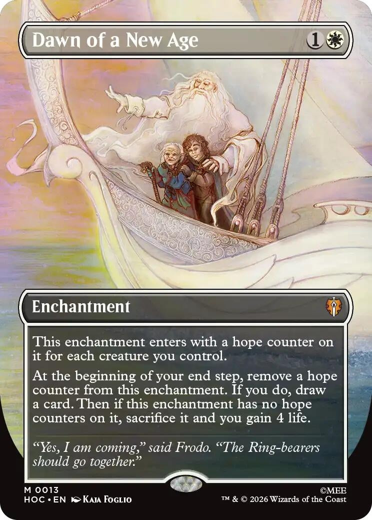 Image for Dawn of a New Age (Borderless) (13) [The Hobbit: Eternal-Legal] - Magic: The Gathering