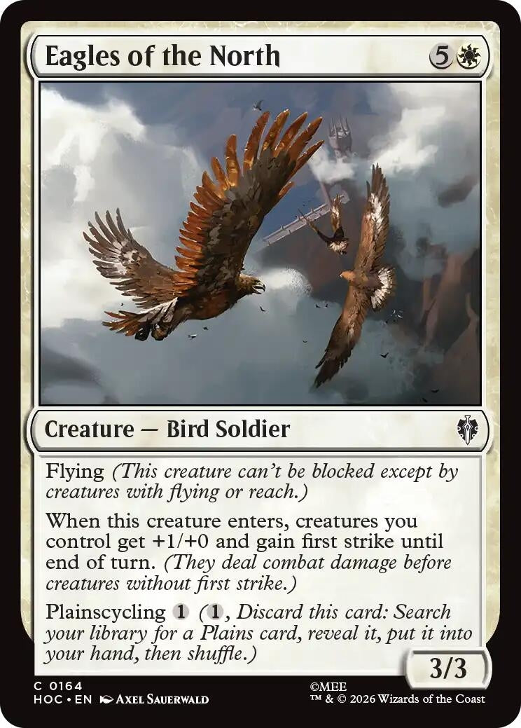 Image for Eagles of the North (164) [The Hobbit: Eternal-Legal] - Magic: The Gathering