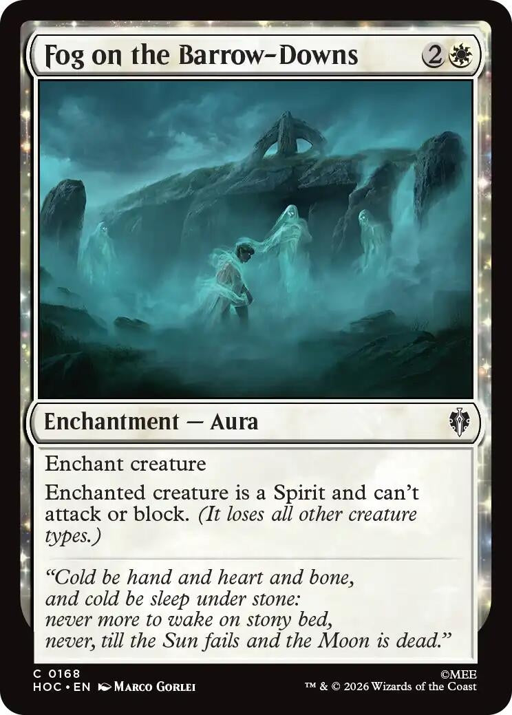 Image for Fog on the Barrow-Downs (168) [The Hobbit: Eternal-Legal] - Magic: The Gathering