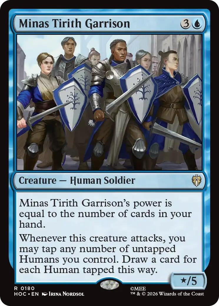 Image for Minas Tirith Garrison (180) [The Hobbit: Eternal-Legal] - Magic: The Gathering