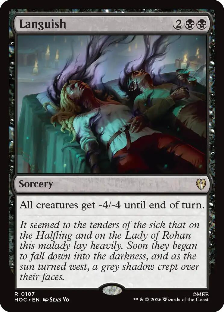 Image for Languish (187) [The Hobbit: Eternal-Legal] - Magic: The Gathering
