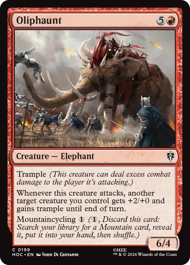 Image for Oliphaunt (199) [The Hobbit: Eternal-Legal] - Magic: The Gathering