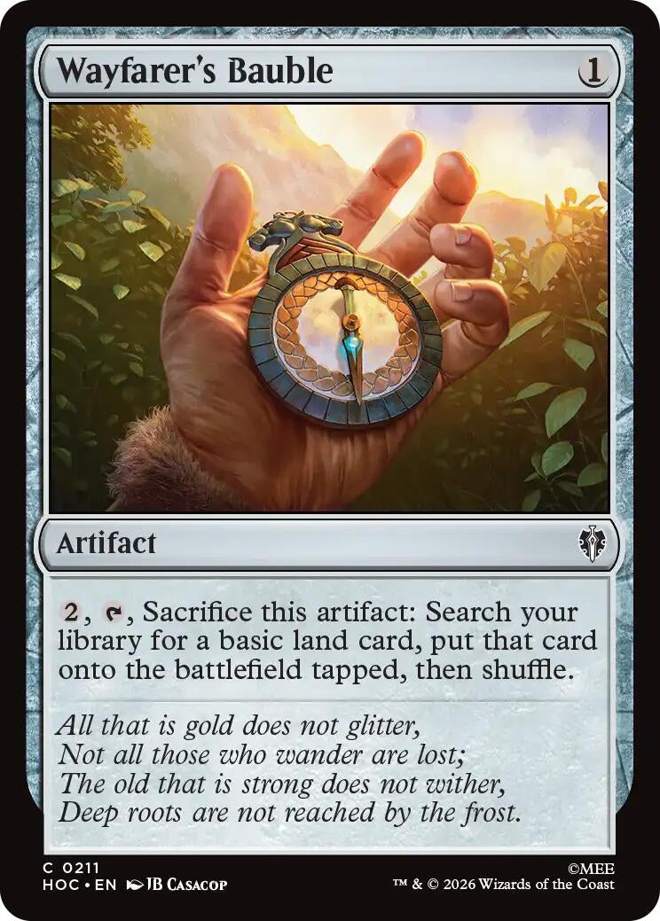 Image for Wayfarer's Bauble (211) [The Hobbit: Eternal-Legal] - Magic: The Gathering