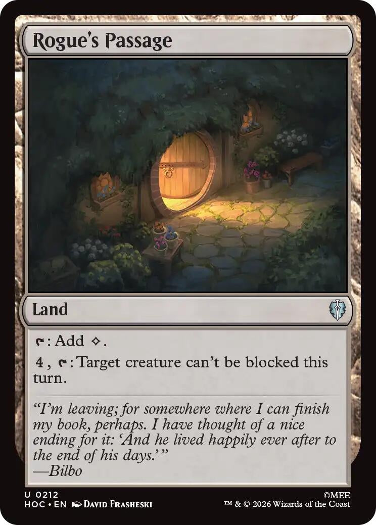 Image for Rogue's Passage (212) [The Hobbit: Eternal-Legal] - Magic: The Gathering