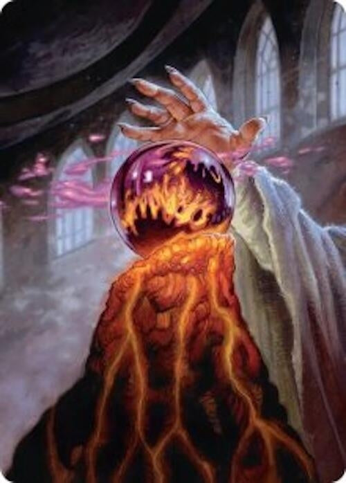Image for Palantir of Orthanc Art Card (37) [Art Series: The Hobbit] - Magic: The Gathering