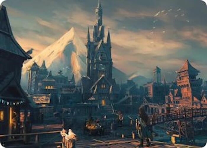Image for Lake-town Art Card (24) [Art Series: The Hobbit] - Magic: The Gathering