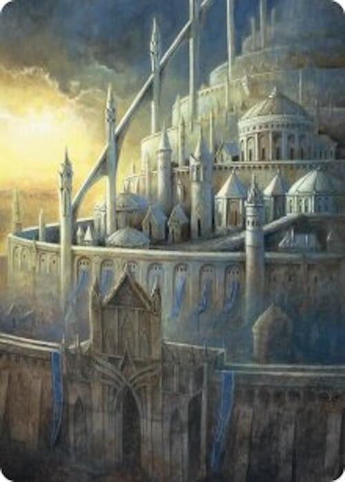 Image for Minas Tirith Art Card (38) [Art Series: The Hobbit] - Magic: The Gathering