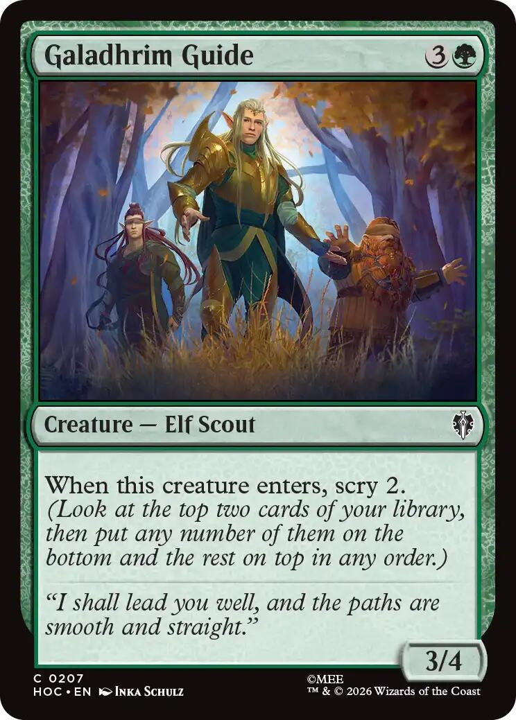 Image for Galadhrim Guide (207) [The Hobbit: Eternal-Legal] - Magic: The Gathering