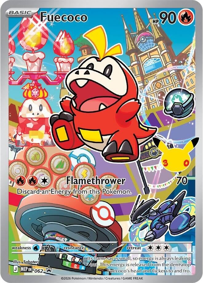 Fuecoco -  062 (062) [ME: Mega Evolution Promo]