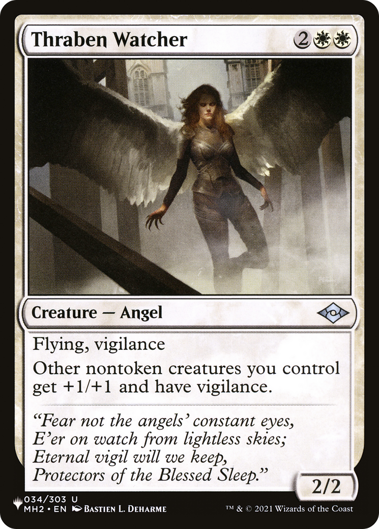 Thraben Watcher (034/303) [The List Reprints]