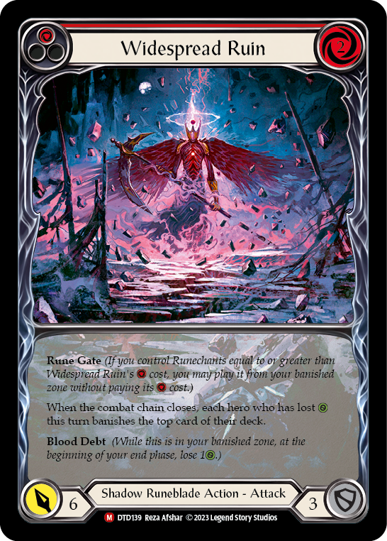 Widespread Ruin (Extended Art) (DTD139) [Dusk till Dawn]