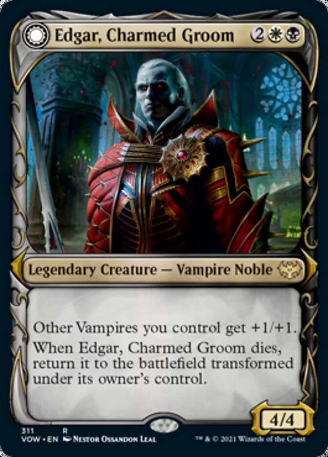 Edgar, Charmed Groom (Showcase) (311) [Innistrad: Crimson Vow]