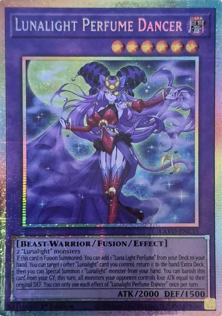 Image for Lunalight Perfume Dancer (Starlight Rare) (LAVD-ENL35) [Legendary Arc-V Decks] - YuGiOh