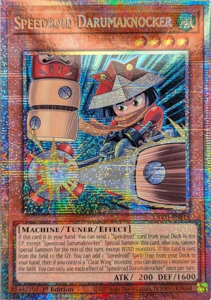 Image for Speedroid Darumaknocker (Starlight Rare) (LAVD-ENS15) [Legendary Arc-V Decks] - YuGiOh