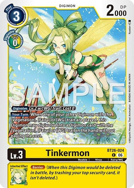 Tinkermon (BT26-024 C) [Timeless Bonds]