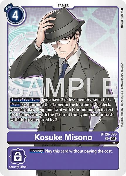Image for Kosuke Misono (BT26-096 U) [Timeless Bonds] - Digimon Card Game