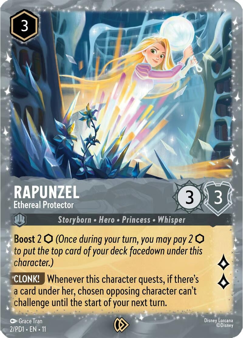 Image for Rapunzel - Ethereal Protector (2) [Disney Lorcana Promo Cards] - Disney Lorcana