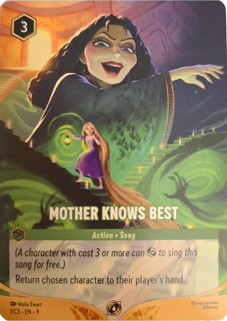 Image for Mother Knows Best (1) [Disney Lorcana Promo Cards] - Disney Lorcana