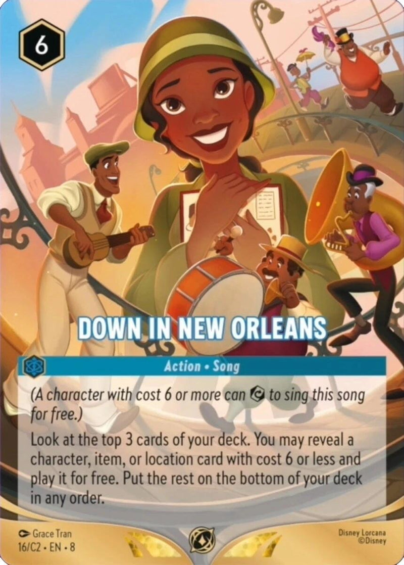 Image for Down in New Orleans (16) [Disney Lorcana Promo Cards] - Disney Lorcana