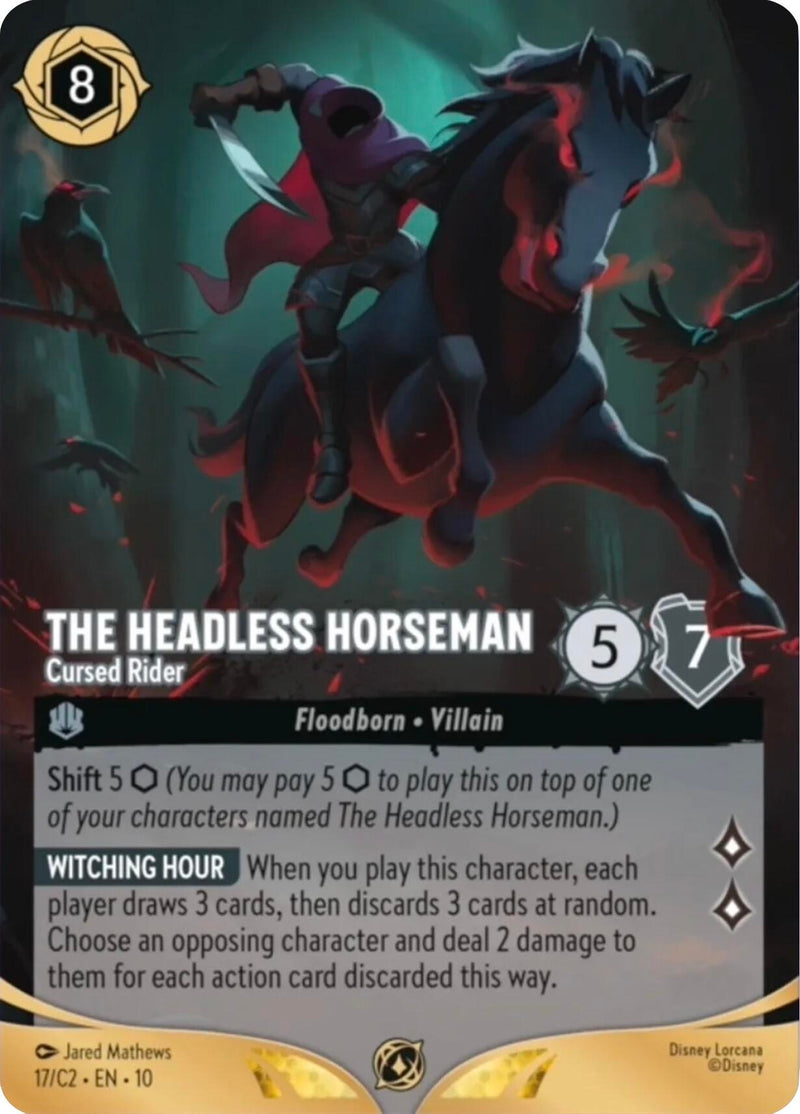 Image for The Headless Horseman - Cursed Rider (17) [Disney Lorcana Promo Cards] - Disney Lorcana