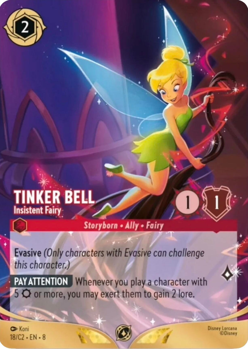Image for Tinker Bell - Insistent Fairy (18) [Disney Lorcana Promo Cards] - Disney Lorcana
