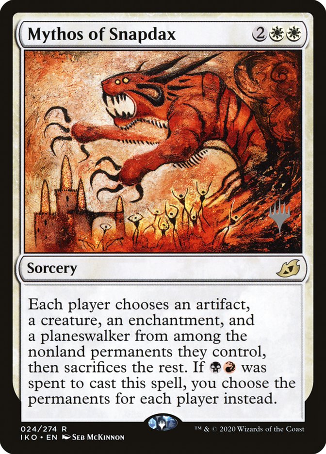 Mythos of Snapdax (24) [Promo Pack: Ikoria]