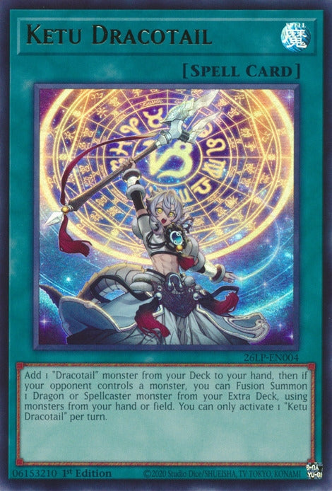 Image for Ketu Dracotail (26LP-EN004) [Limited Pack World Championship 2026] - YuGiOh