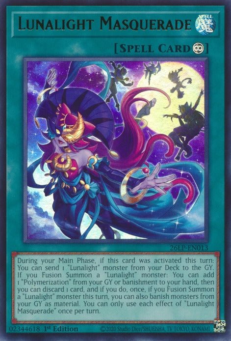 Image for Lunalight Masquerade (26LP-EN013) [Limited Pack World Championship 2026] - YuGiOh