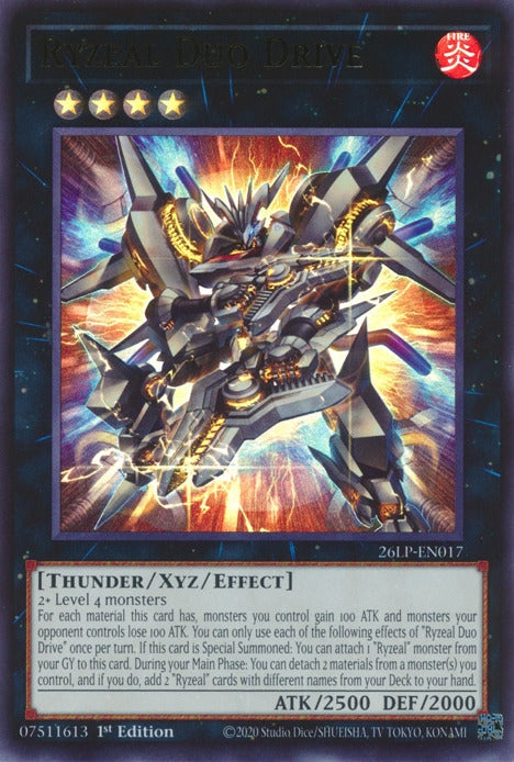 Image for Ryzeal Duo Drive (26LP-EN017) [Limited Pack World Championship 2026] - YuGiOh