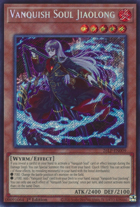 Image for Vanquish Soul Jiaolong (Secret Rare) (26LP-EN009) [Limited Pack World Championship 2026] - YuGiOh