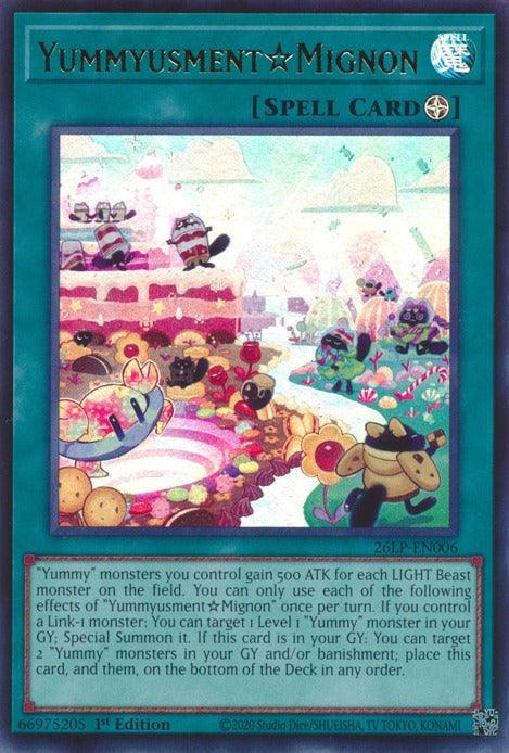 Image for YummyusmentMignon (26LP-EN006) [Limited Pack World Championship 2026] - YuGiOh