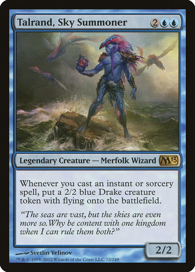 Talrand, Sky Summoner (72) [Magic 2013 (M13)]