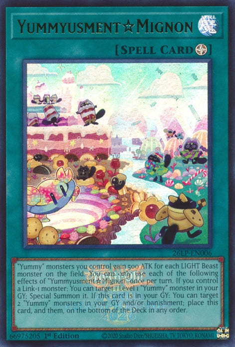 Image for YummyusmentMignon (Emblazoned) (26LP-EN006) [Limited Pack World Championship 2026] - YuGiOh