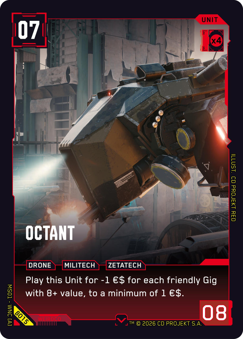 Image for Octant (B015) [Welcome to Night City - Beta] - Cyberpunk TCG