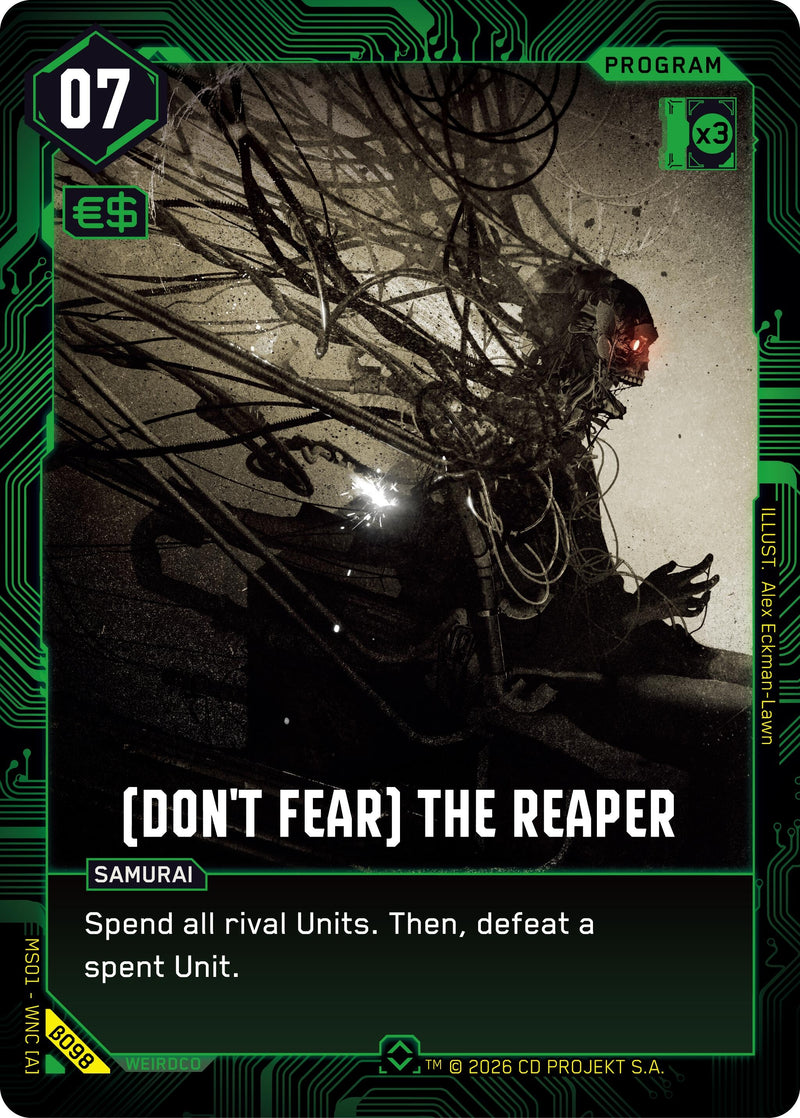 Image for (Don't Fear) The Reaper (B098) [Welcome to Night City - Beta] - Cyberpunk TCG