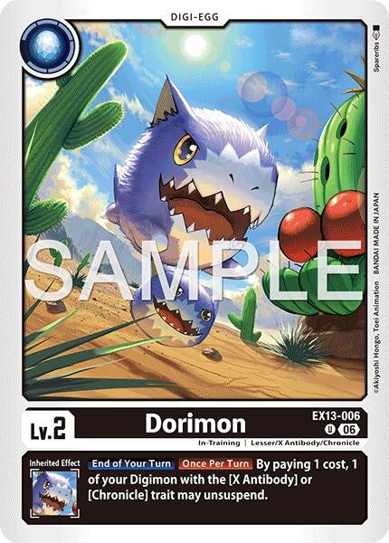 Dorimon (EX13-006 U) [Chivalrous XIII]