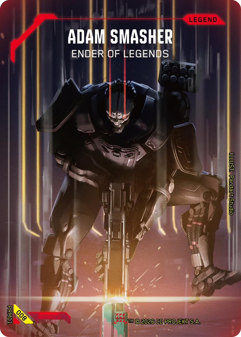Image for Adam Smasher - Ender of Legends (008) [Set 1 Promos] - Cyberpunk TCG
