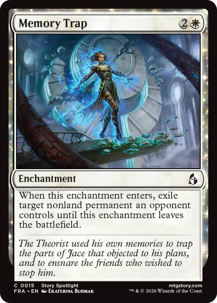 Image for Memory Trap (15) [Reality Fracture] - Magic: The Gathering